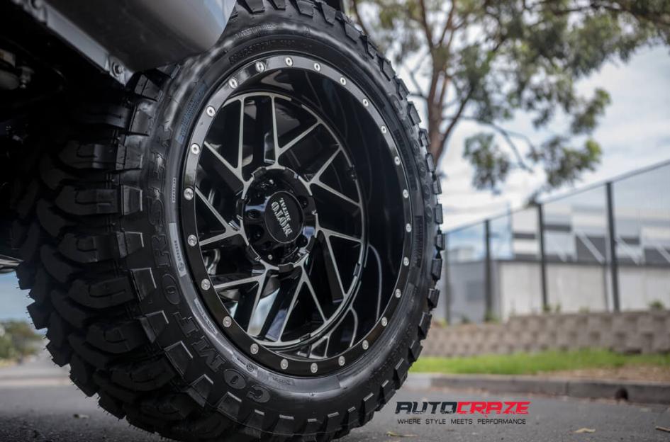MAZDA BT 50 MO985 GLOSS BLACK MACHINED
